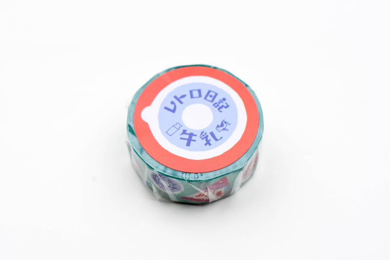 Furukawa Paper Retro Diary Washi Tape - Milk