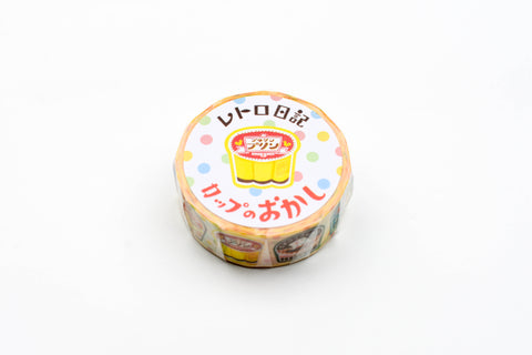 Furukawa Paper Retro Diary Washi Tape - Cup Sweets