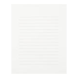 MD Cotton Letter Pad Horizontal - Ruled