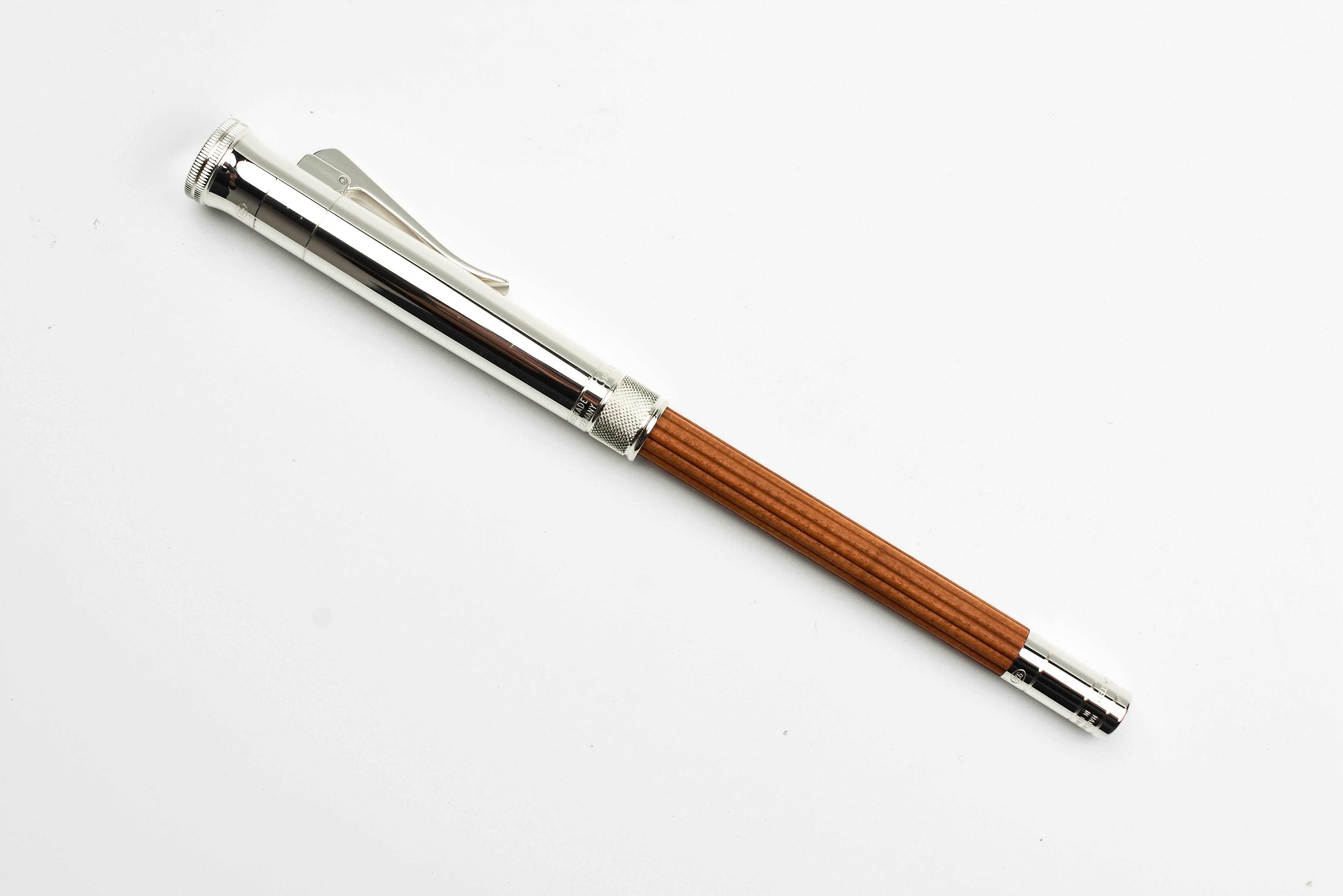 Faber-Castell - Graf von Faber-Castell Perfect Pencil - Sterling Silver / Brown