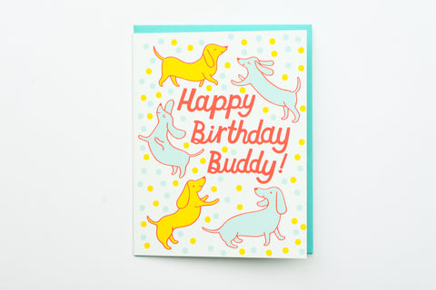 Doxie Bday Card