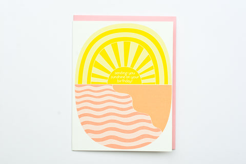 Sending Sunshine Card