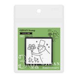 Midori Ojisan 30th Anniversary Paintable Stamp - Bouquet