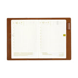 Hobonichi Techo Cover 2025 - Leather: Taut (Brown) - A6