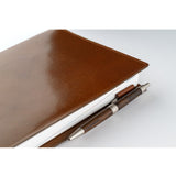 Hobonichi Cousin Cover 2025 - Leather: Taut (Brown) - A5