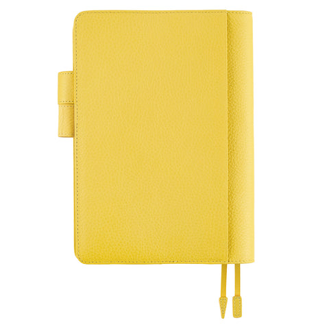 Hobonichi Cousin Cover 2025 - Leather: Brilliant Yellow - A5