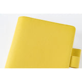 Hobonichi Cousin Cover 2025 - Leather: Brilliant Yellow - A5