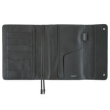 Hobonichi Cousin Cover 2025 - Leather: Charcoal Gray - A5