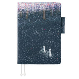 Hobonichi Cousin Cover 2025 - Hiroko Kubota: The Tone of Illuminated Flowers - A5