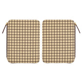 Hobonichi Cousin Cover 2025 - Taut Zipped (Cafe au Lait Plaid) - A5