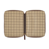 Hobonichi Cousin Cover 2025 - Taut Zipped (Cafe au Lait Plaid) - A5