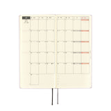 Hobonichi Techo Weeks 2025 - Paper Series: Platinum White