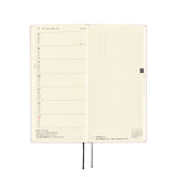 Hobonichi Techo Weeks 2025 - Paper Series: Platinum White