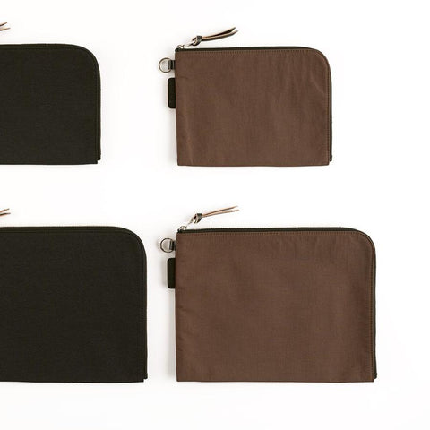 Hobonichi Tragen Flat Pouch - Brown