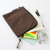 Hobonichi Tragen Flat Pouch - Brown