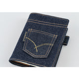 Hobonichi 5-Year Techo Cover - A6 - Hollywood Ranch Market: Indigo Jeans Pocket