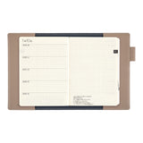 Hobonichi 5-Year Techo Cover - A6 - Beige & Navy