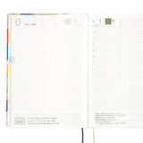 Hobonichi Techo HON 2025 - A5 - Unsodo: Bijutsukai (Rainbow) - English