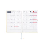 Hobonichi Techo HON 2025 - A5 - Slash Ivory - English