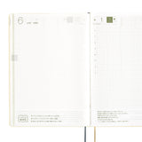 Hobonichi Techo HON 2025 - A5 - Slash Ivory - English