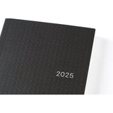 Hobonichi Techo HON 2025 - A5 - Paper Series: Black Gingham - English