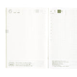 Hobonichi Techo HON 2025 - A5 - Paper Series: Black Gingham - English