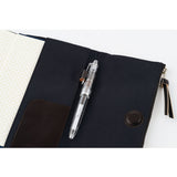 Hobonichi Weeks Techo Cover 2025 - Tragen (Black)