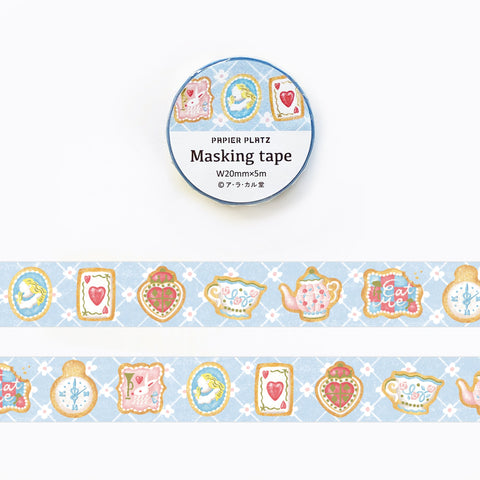 Papier Platz x A La Cardo - Alice's Icing Cookies Masking Tape