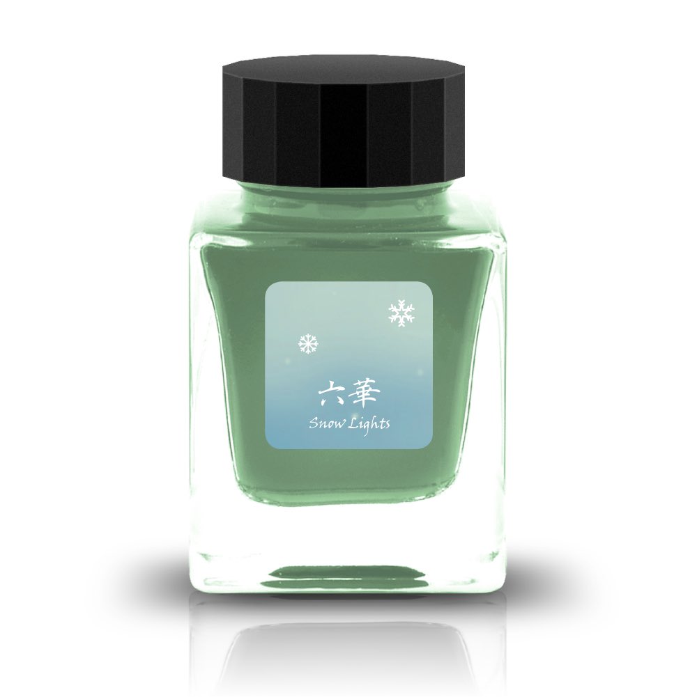 Tono & Lims Ink Bottle - Snow Lights - Season 1 - 六華 - Rikka - 30ml