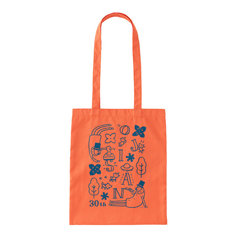 Midori Ojisan 30th Anniversary Tote Bag - Red