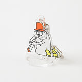 Midori Ojisan 30th Anniversary Acrylic Keychain - Sit Cross-Legged