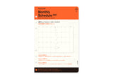 PLOTTER Schedule Refill 2025 - Monthly - A5 Size