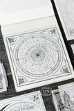 LCN Letterpress Notepad - Star-Moon