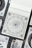 LCN Letterpress Notepad - Star-Moon