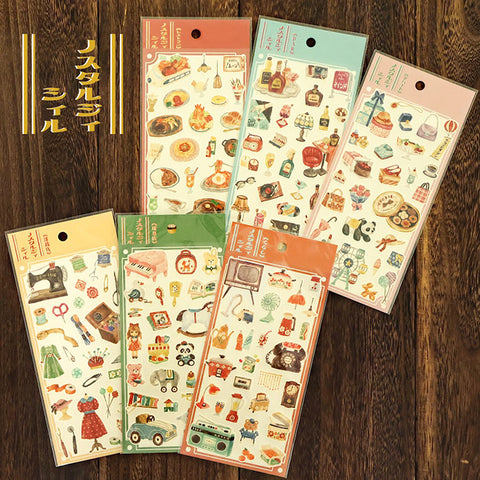 Mind Wave - Nostalgia Mill Sticker Sheet - Restaurant