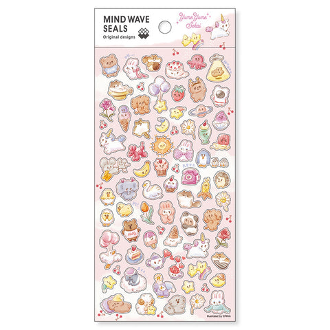 Mind Wave Sticker Sheet - Yume Yume Sekai