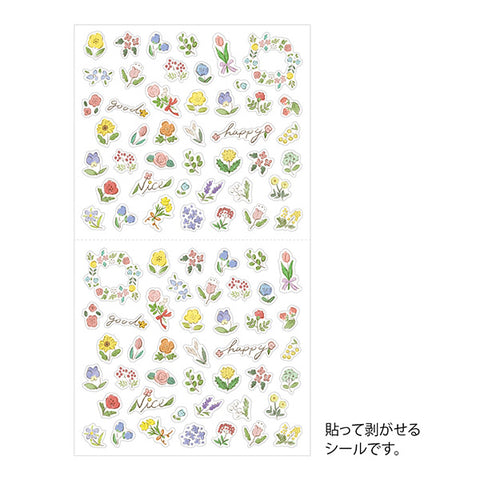 Midori Sticker Sheet - Wildflower