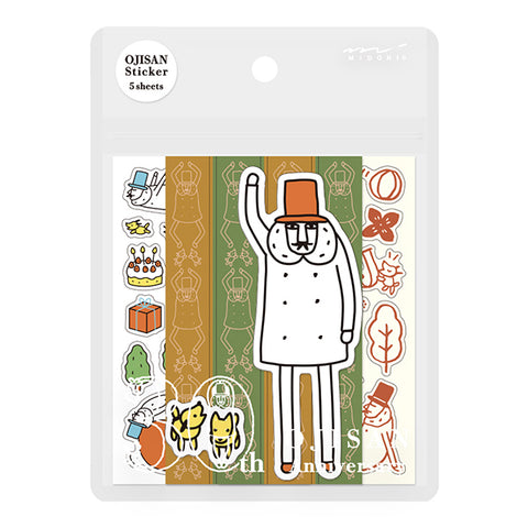 Midori Ojisan 30th Anniversary Decoration Sticker - A