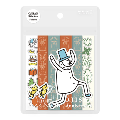 Midori Ojisan 30th Anniversary Decoration Sticker - B