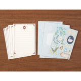 Midori Letter Set Collage Pattern - Bird