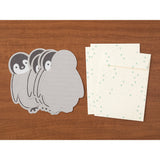 Midori Letter Set Die Cut - Penguin