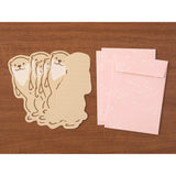 Midori Letter Set Die Cut - Otter