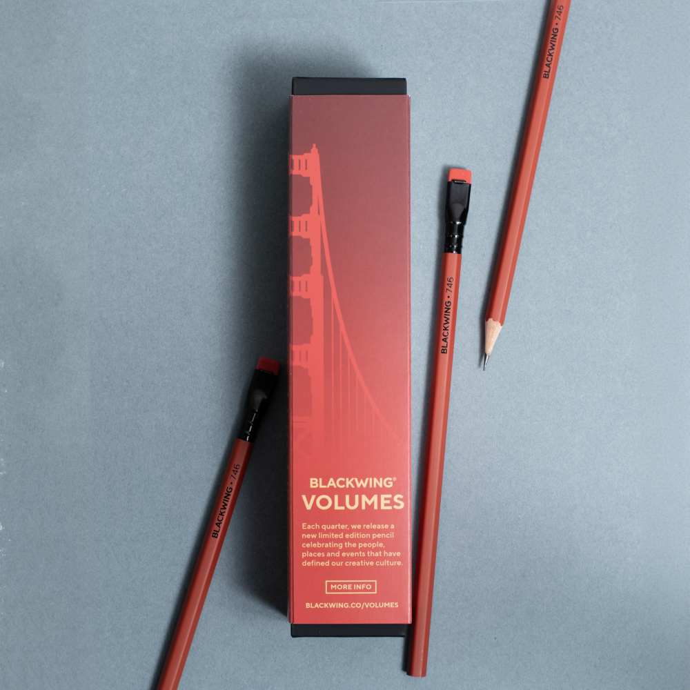 Blackwing Volume 746 - The Golden Gate Bridge Pencil - Set of 12