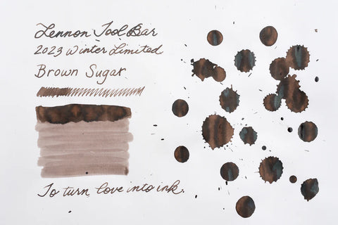 Ink Sample - Lennon Tool Bar -  2023 Winter Limited