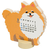 Greeting Life Animal Die-Cut Calendar 2025 - Mini