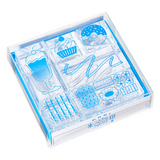 Hitotoki Kori Jirushi Clear Stamp Set - Set of 6