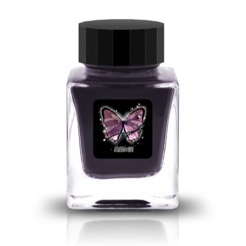 Tono & Lims Ink Bottle - Friendship - 黒蝶の涙 (Black Butterfly Tears) - 30ml