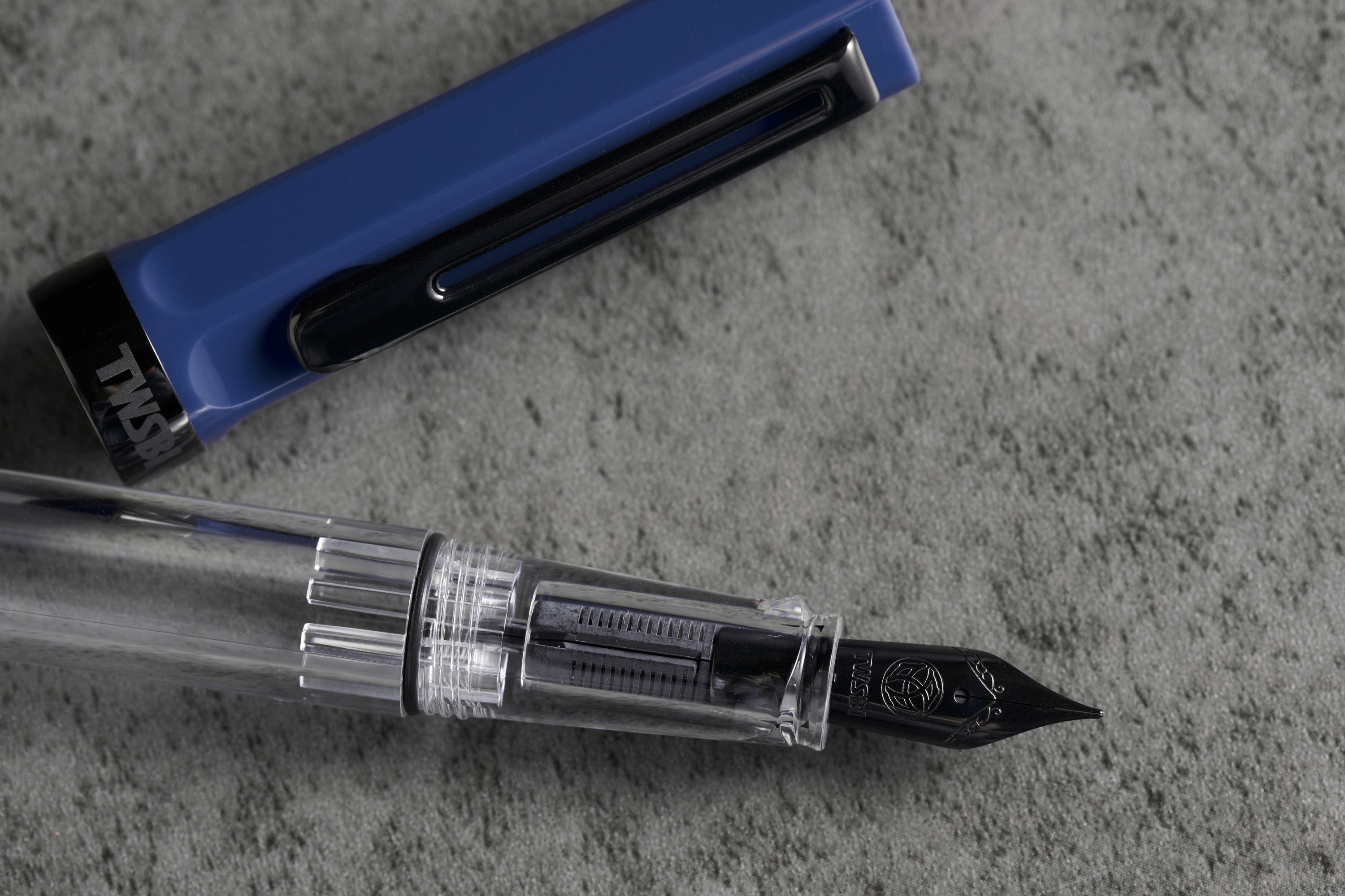 TWSBI ECO Slate Blue w/ Onyx (Pre-order Starts March 26th, Shipping March 28th)