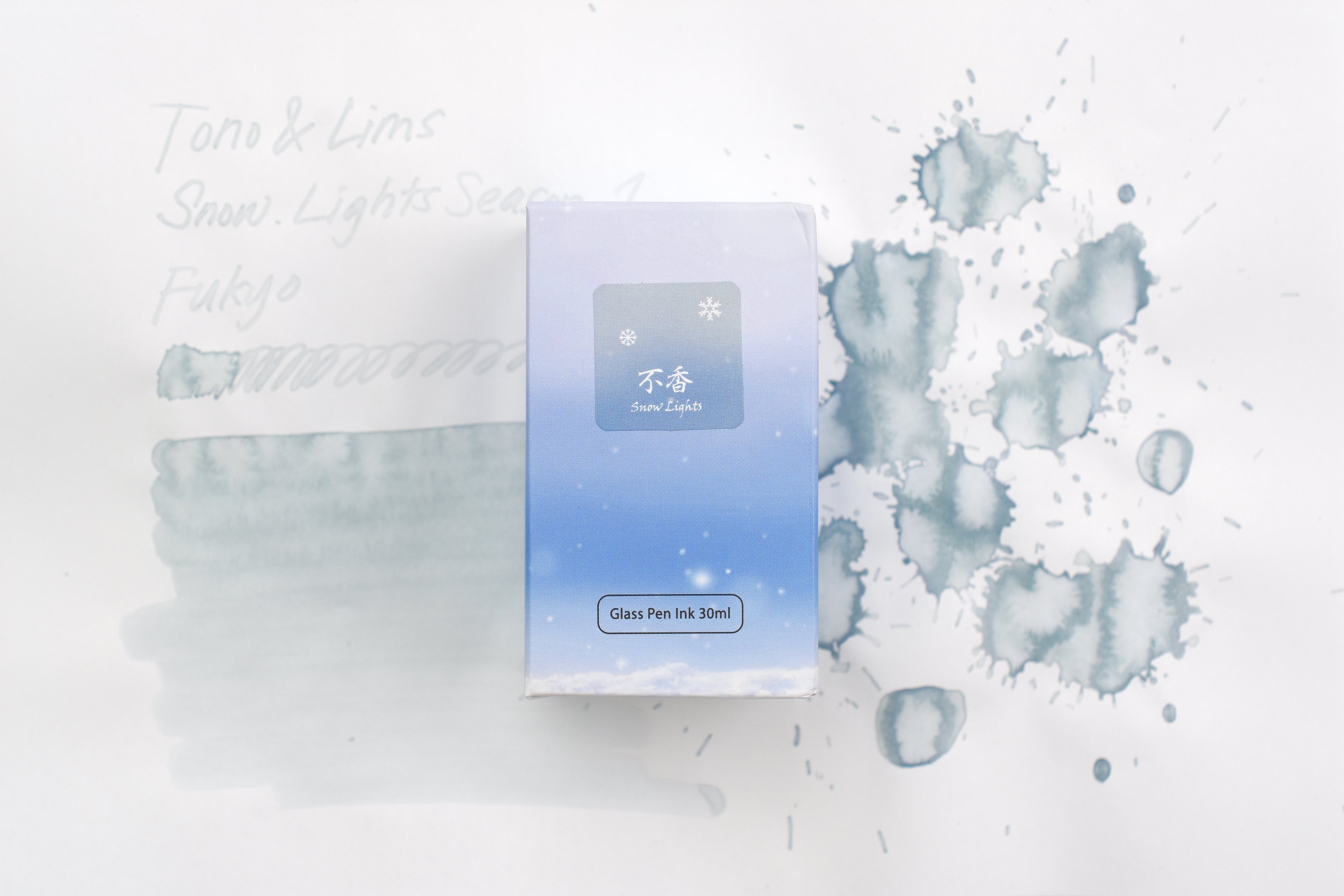 Tono & Lims Ink Bottle - Snow Lights - Season 1 - 不香 - Fukyo - 30ml