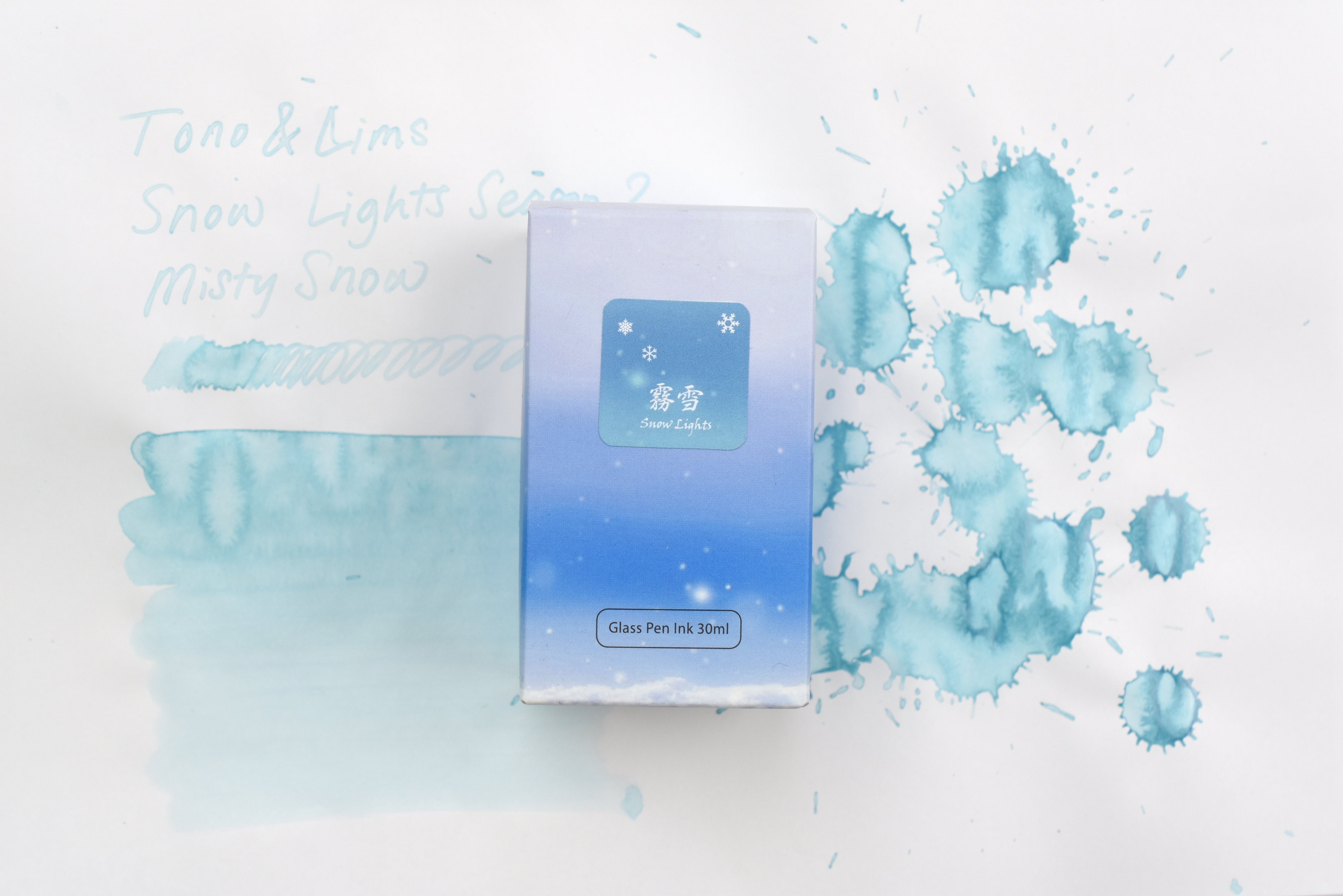 Tono & Lims Ink Bottle - Snow Lights - Season 2 - 霧雪 - Misty Snow - 30ml